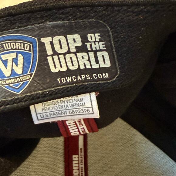 Top of the World Oklahoma Cap Size One Fit Size All - Picture 5 of 9